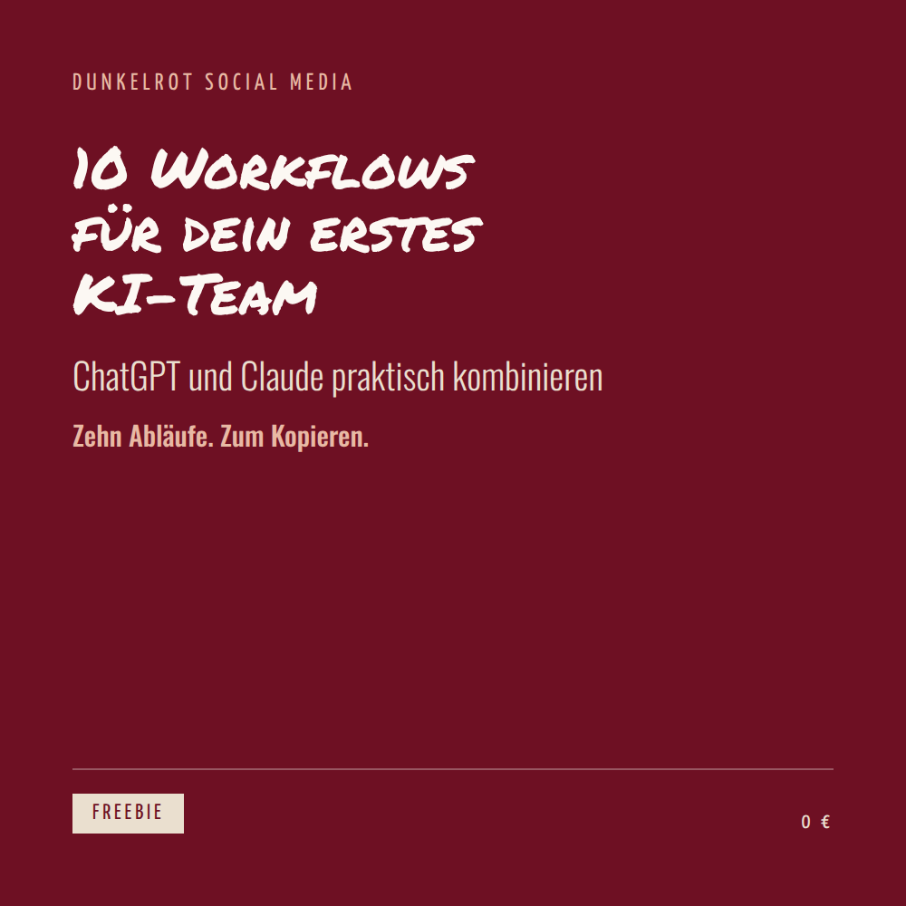 10 Workflows für dein erstes KI-Team