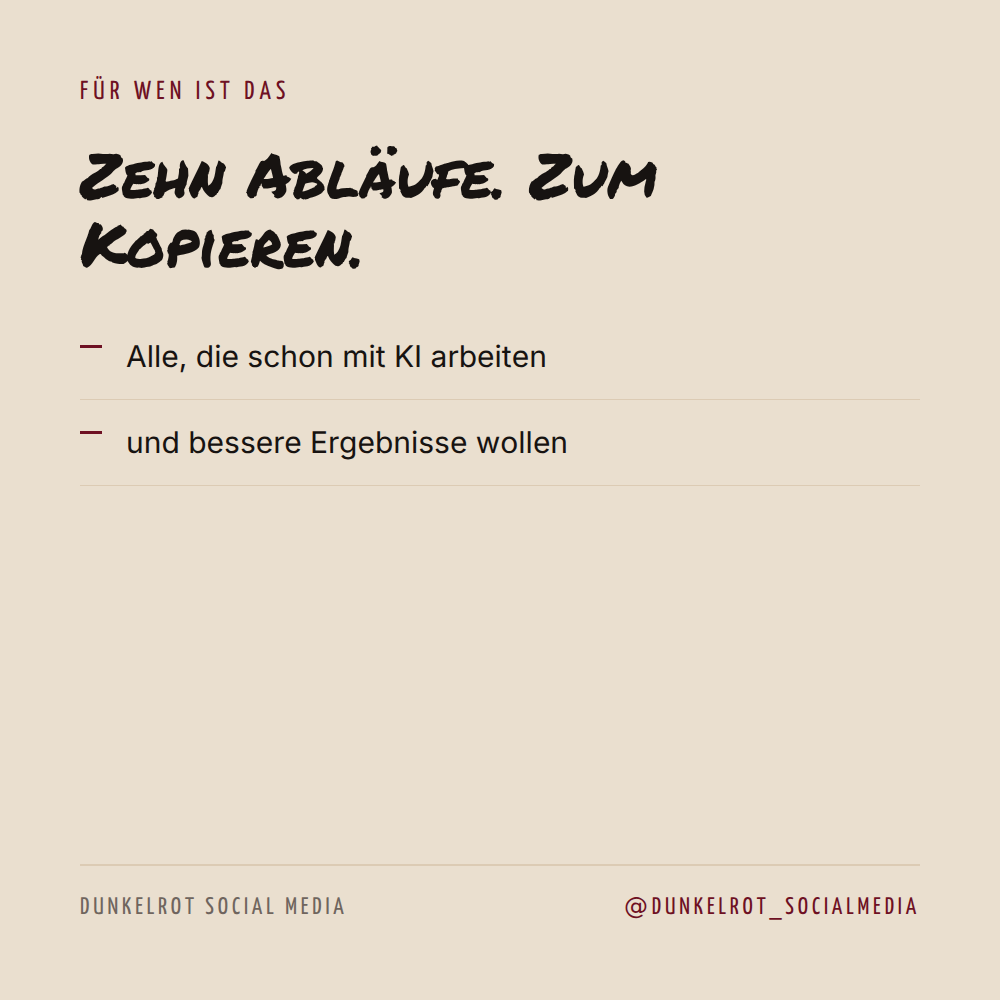 10 Workflows für dein erstes KI-Team – Bild 3