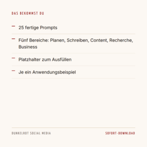 25 Übergabe-Prompts