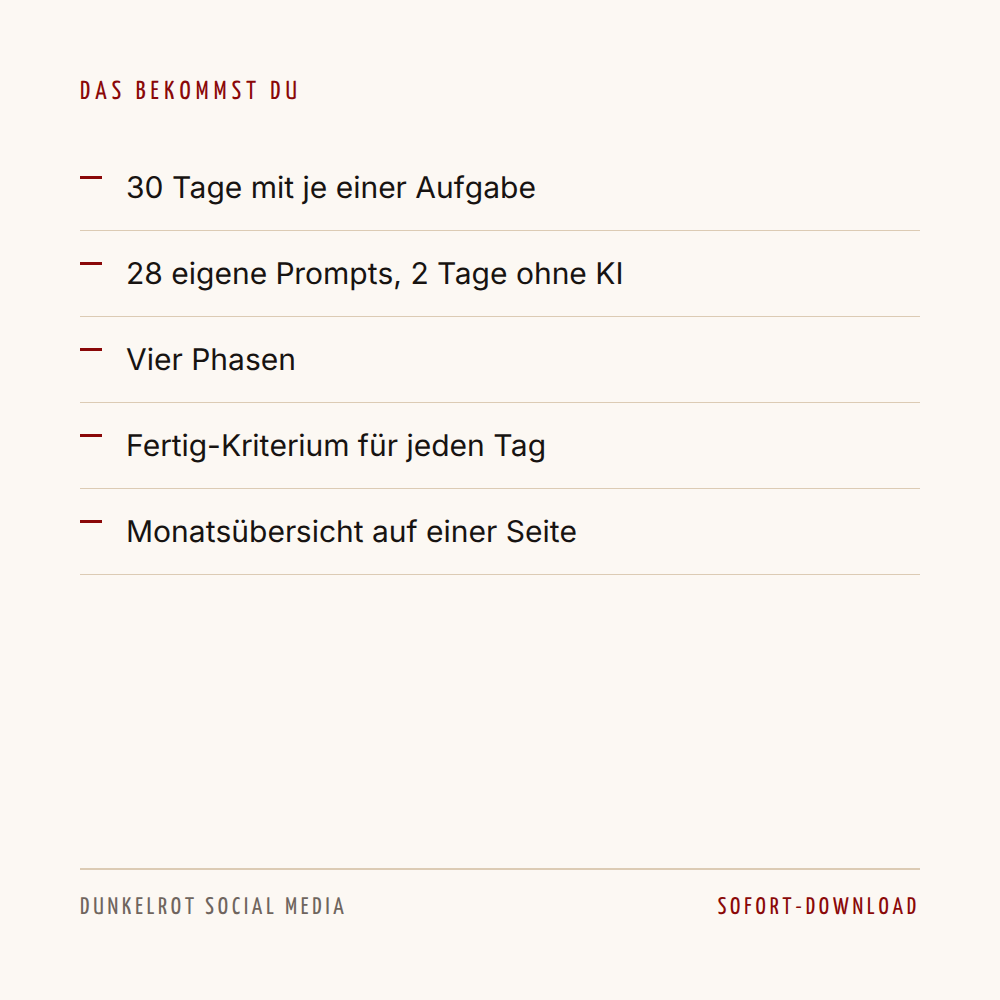 30 Tage Social Media – Bild 2